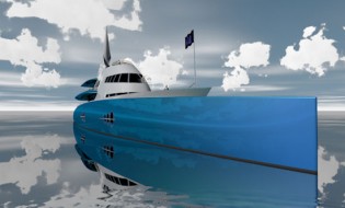 View large version of image: New Eco-friendly yacht by SV Design