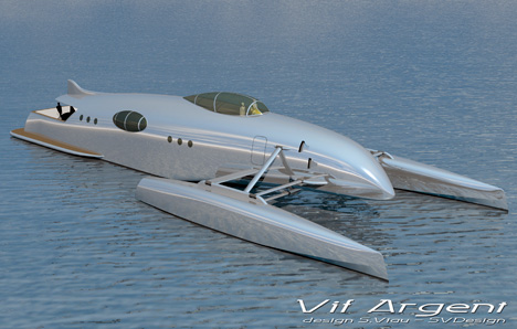 Vif Argent Concept Yacht by SVDesign