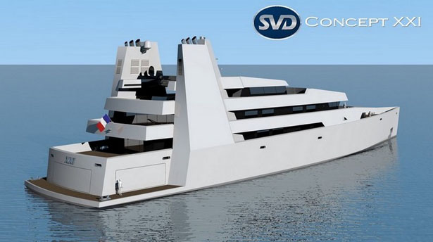 XXI Yacht Concept by SVDesign